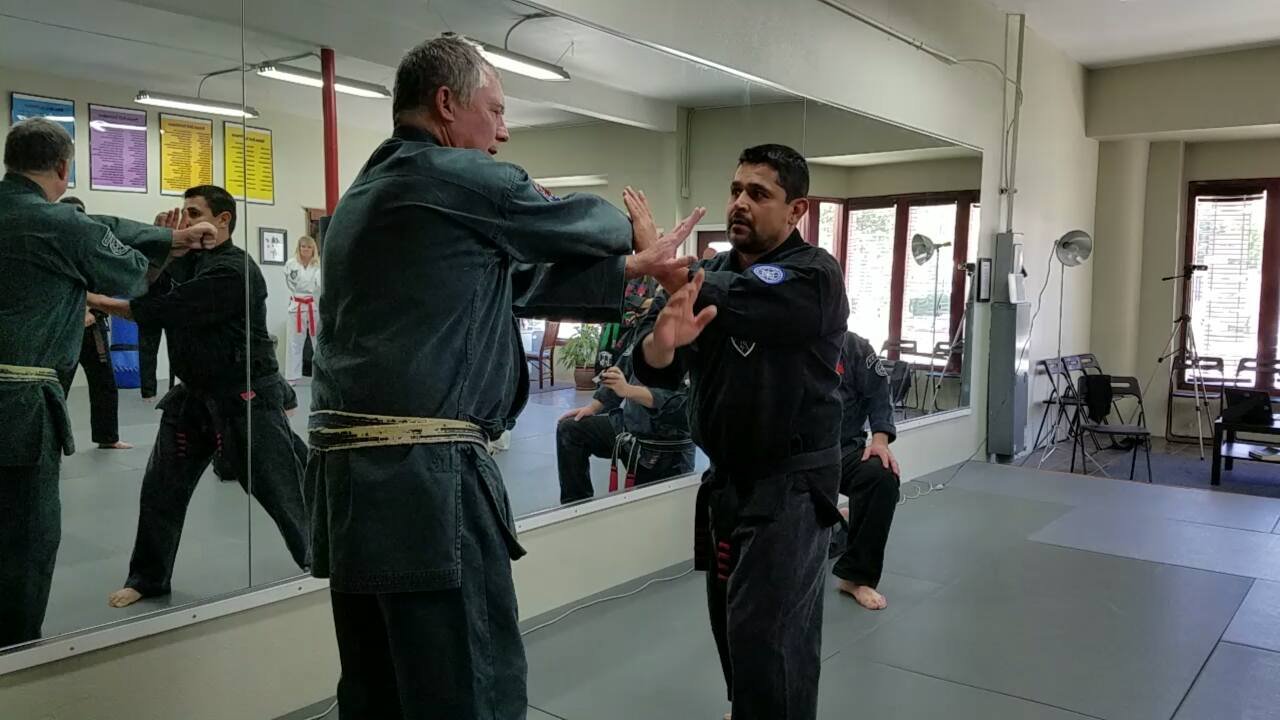 Adult Kenpo students training at Legacy Kenpo Karate